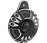 Arlen ness Custom Horn - Deep/Cut - Black