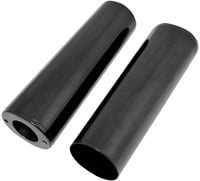 Drag specialties Fork Slider Covers - Gloss Black - Smooth - Extended +4" (10.5")