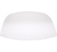 Memphis shades Windshield - 9" - Clear - '86-'95 FLHT