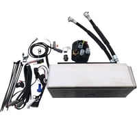 Ultracool Oil Cooler Kit - Chrome