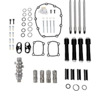 S&S Cycle Camshaft Kit - 496 Chain Drive - Black Pushrod Tubes - M8