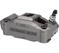 Performance Machine (pm) Radial Mount Caliper - Front Right - Gunmetal Gray