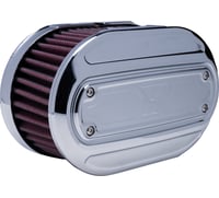 Kodlin usa Oval Air Cleaner Kit - Chrome - Touring
