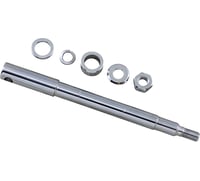 Drag specialties Axle Kit - Front - Chrome