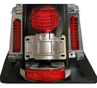 Custom dynamics License Plate Mount/Relocation - Chrome