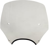 Memphis shades El Paso Windshield - 15" - 9" Headlight Cutout - Solar