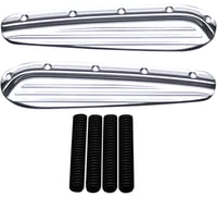 Covingtons Turn Signal Eliminators - Dimpled - Chrome