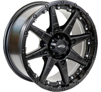 Ams Roll'n 105 Wheel - Front/Rear - Black - 14x7 - 4/137 - 5+2