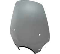 Memphis shades El Paso Windshield - 19" - 7" Headlight Cutout - Black Smoke