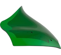 Klock werks Kolor Flare™ Windshield - 10" - Green - FLTR