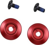 Biltwell Gen 2 Hardware Kit - Black Screw - Red Baseplate