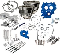 S&s cycle 100" Power Package Performance Kit - Chain Drive - Black
