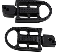 Biltwell Mushman Footpegs - Standard - Black Electroplated