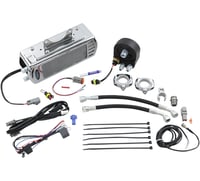 Ultracool Side Mount Oil Cooler Kit - Chrome - FLH