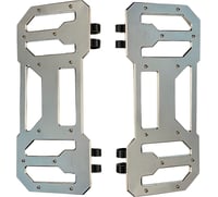 Pro-one perf.mfg. Pro Board V1 Floorboards - Chrome
