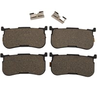 Drag specialties Semi-Metallic Brake Pads - Rear