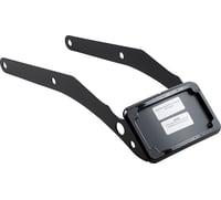 Cycle visions LP Plate Frame & Mount with Tag Light - FLSL/FXBB - Black