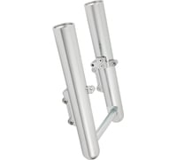 Arlen ness Fork Legs - Chrome - Smooth - Dual Disc
