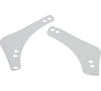 Arlen ness Inverted Air Cleaner Cover Plate - Chrome