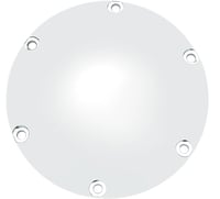 Drag specialties Derby Cover - Chrome - '04-'22 XL