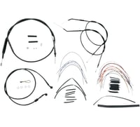 Burly brand Control Kit - 16" Ape Hanger Handlebars