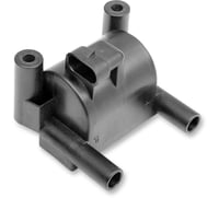 Drag specialties Dual-Fire Ignition Coil - Harley Davidson - Black