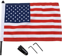 Pro pad Flag Mount - Pinnacle Luggage Rack - 13" Pole - 10" X 15" Flag