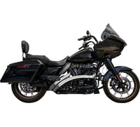 Bassani xhaust Sweeper Radial Exhaust System with Heat Shields - Chrome