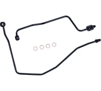 Magnum shielding Brake Line Kit - MC to HCU - Rear - Black Pearl