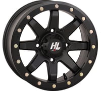 High lifter Wheel - HL9 Beadlock - Rear - Matte Black - 15x10 - 4/156 - 5+5