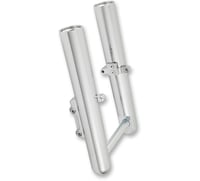 Arlen ness Fork Legs - Chrome - Hot Legs - Custom Single Disc - Smooth