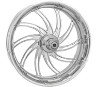 Performance machine (pm) Wheel - Supra - Front - Dual Disc/with ABS - Chrome - 21x3.5 - '08+ FL