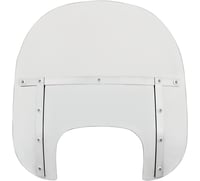 Memphis shades Fats Windshield - Clear - 15" - FLFB/S