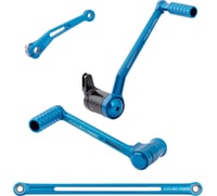 Arlen ness SpeedLiner Foot Control Kit - Solo - Blue