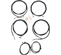 La choppers Cable Kit - Mini Handlebars - Black