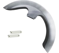 Paul yaffe bagger nation Thicky Front Fender - OEM - 16"-19" Wheel - With Satin Adapters