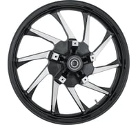 Coastal moto Wheel - Hurricane 3D - Front - Dual Disc/with ABS - Black Cut - 21x3.5