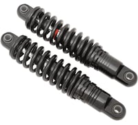 Drag specialties shocks Premium Ride-Height Adjustable Shocks - Black - Standard - 12"