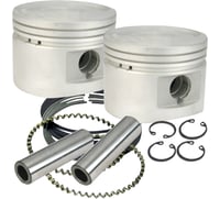 S&s cycle Piston Kit - for 80" Stock or S&S Heads - 3.5" - +.010