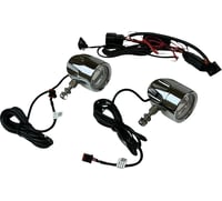 Custom dynamics LED Fog Light - Halo - Chrome