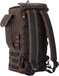 Burly brand Sissy Bar Backpack - Dark Oak