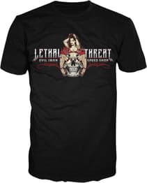 Lethal Threat Evil Iron T Shirt Black 