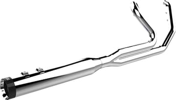 Khrome Werks 2-into-1 Outlaw-SR Exhaust System - Chrome - Without End Cap - M8 Touring