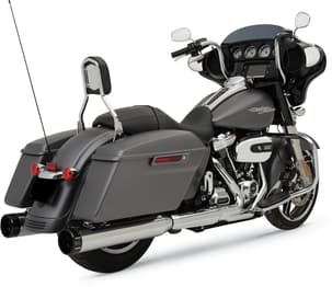 Khrome werks 4.5" Mufflers for Touring - Chrome with Klassic