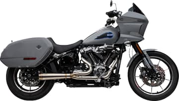 Trask 2-into-1 Assault Exhaust System - Stainless Steel - Softail M8
