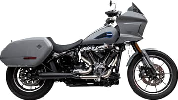 Trask 2-into-1 Assault Exhaust System - Black - Softail M8