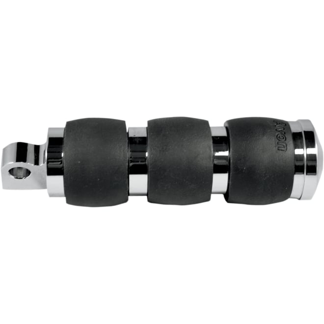 Avon grips Footpegs - Velvet Air - Chrome