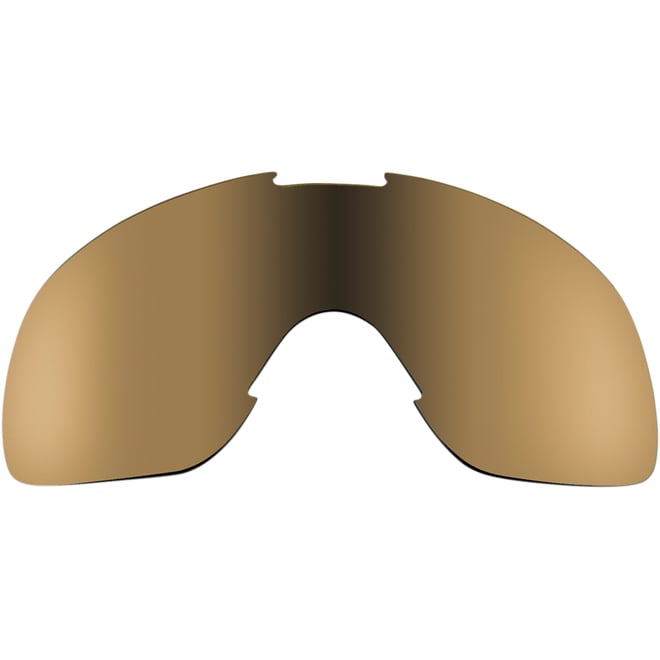 Biltwell Overland Goggle Lens - Gold/Brown Mirror