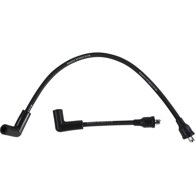 Blue streak Copper Spark Plug Wire Set - '65-E'78 FX/XL