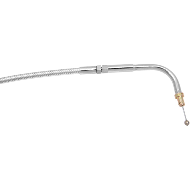Magnum shielding Throttle Cable - Polished